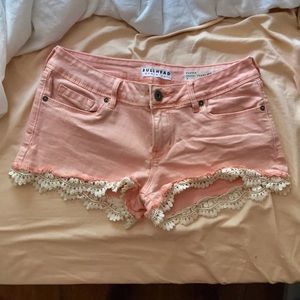 Bullhead denim co. short shorts from Pacsun.